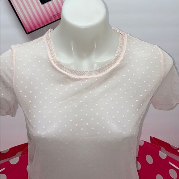 🔥 VICTORIA SECRET TOP See-through sz Xs New - Picture 4 of 7